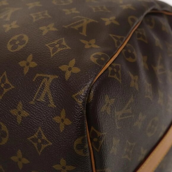 LOUIS VUITTON Monogram Keepall Bandouliere 55 Boston Bag M41414 LV Auth 138604 - Picture 5 of 16